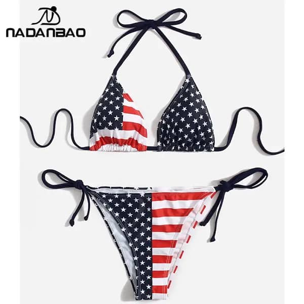 American Flag Bikini American Patriot Goods